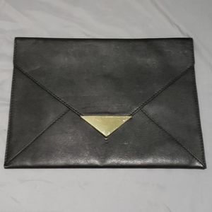 H&M Black w/ Gold Clutch